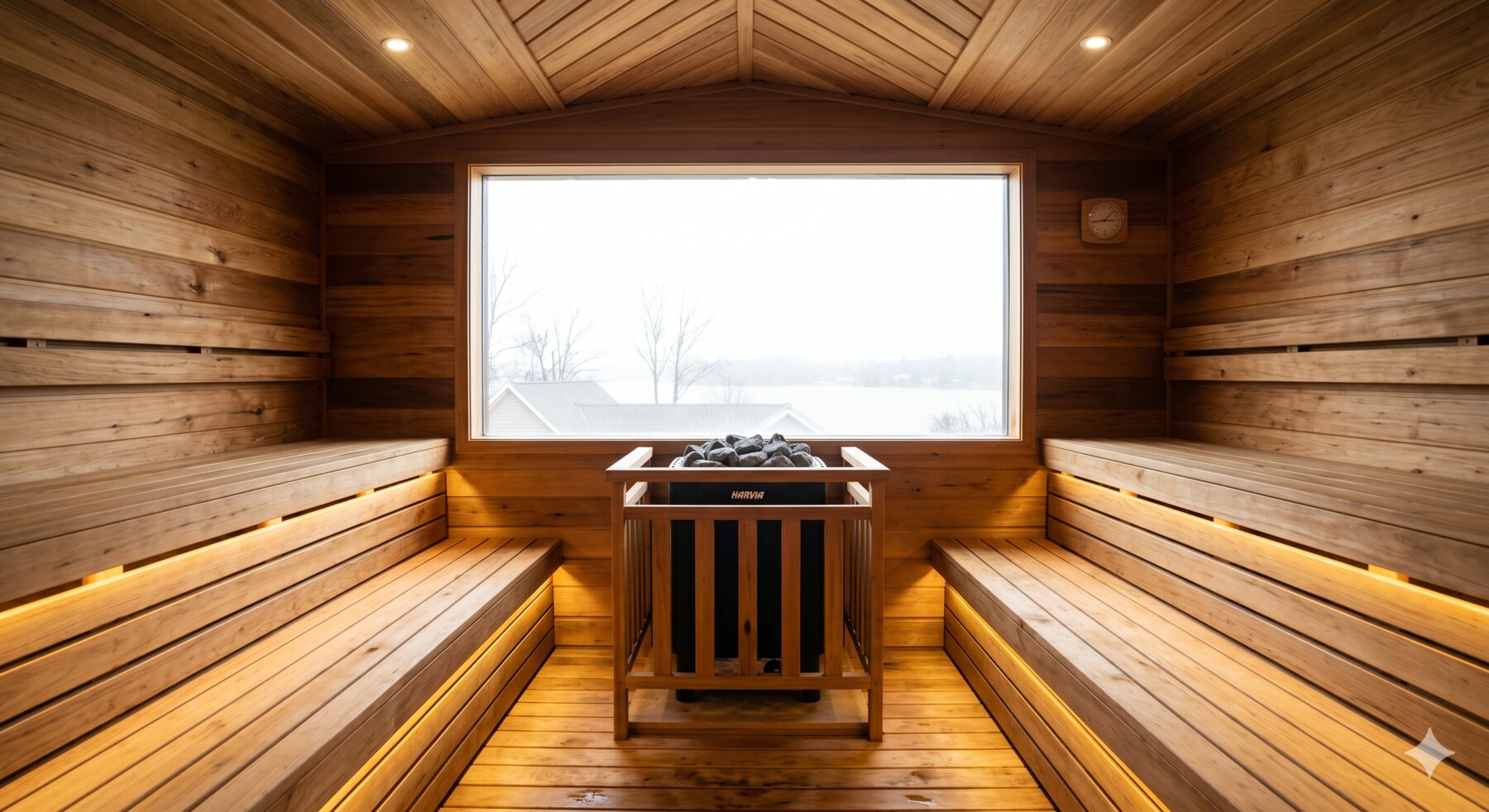 Commercial sauna